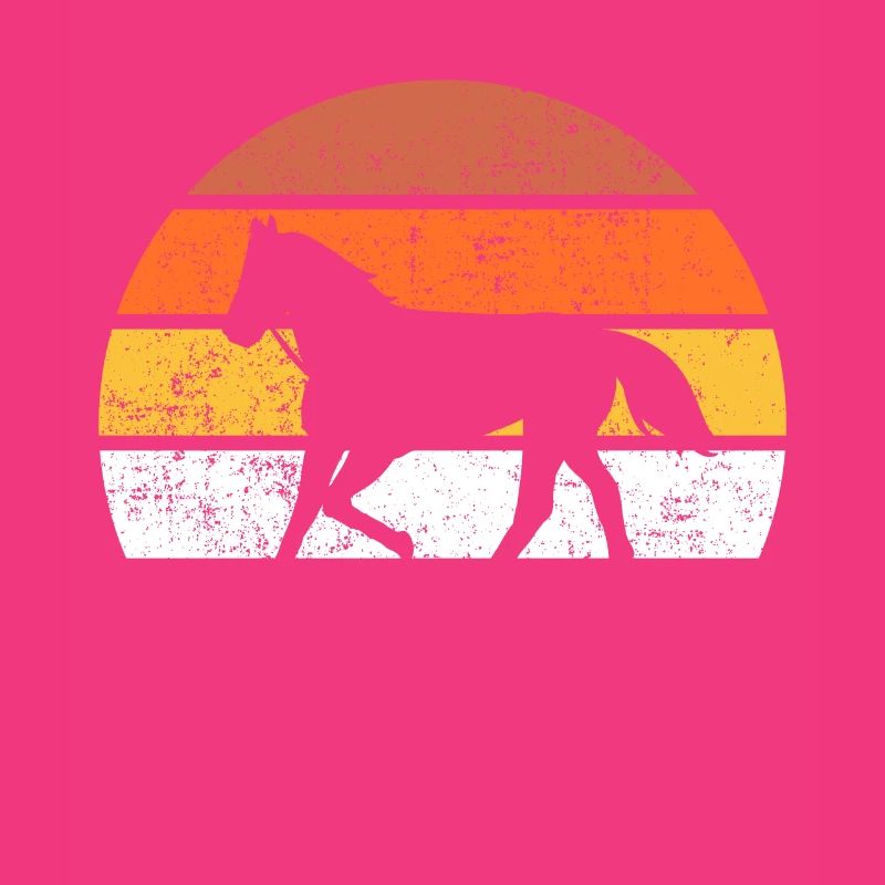 Pferd Retro