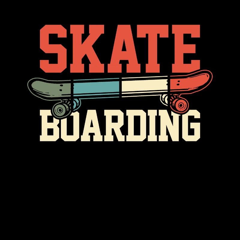 Skateboard skateboard skateboarder retro