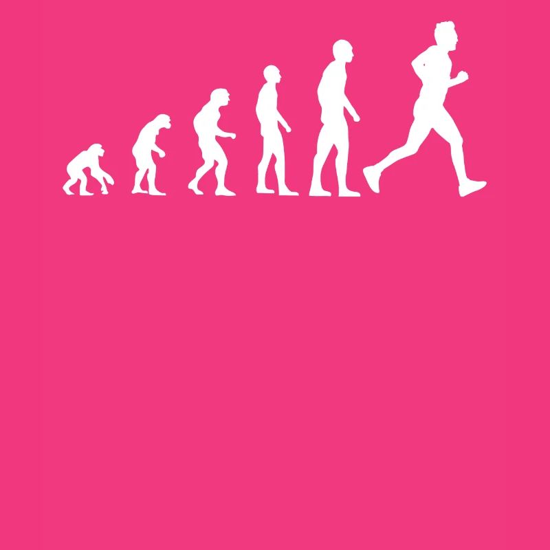 Jogging Run Runner Evolution Funny Gift