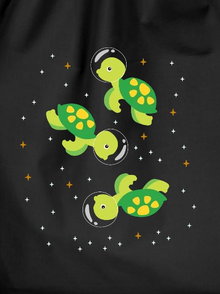 Turtle astronaut outer space