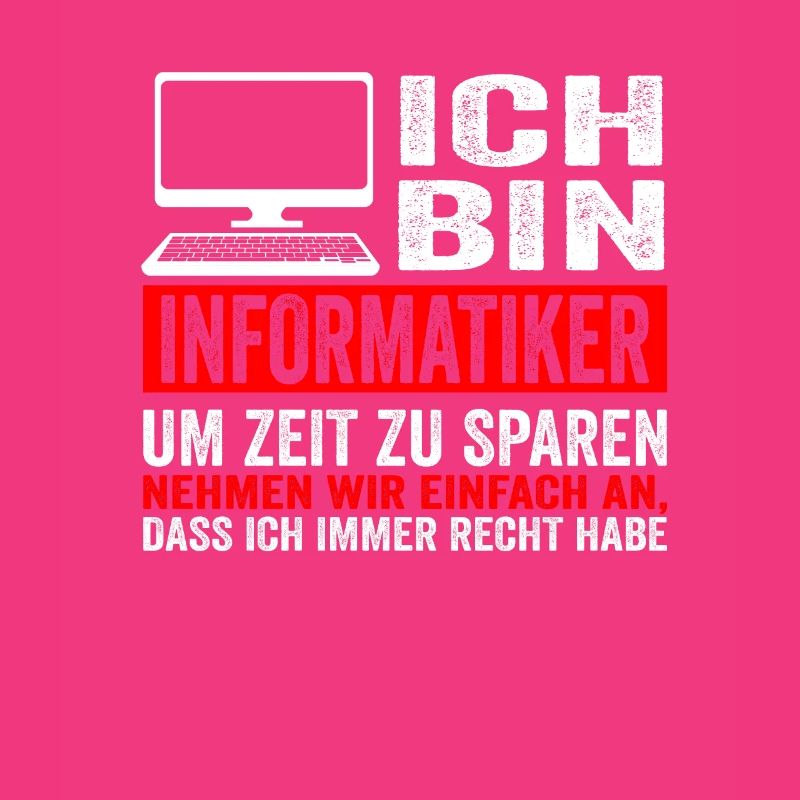Informatiker IT Experte Informatik Informatik Lust