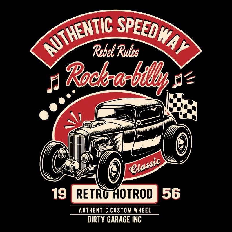 Rockabilly Oldtimer Rocker Rock N Roll
