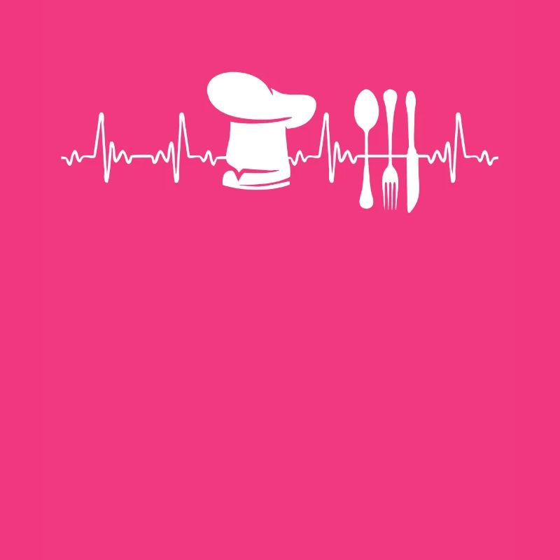 Cooking Heartbeat Culinary Kitchen Guru Chef Hat C