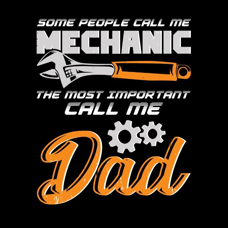 Mechanic Dad Auto Mechanic Father Gift