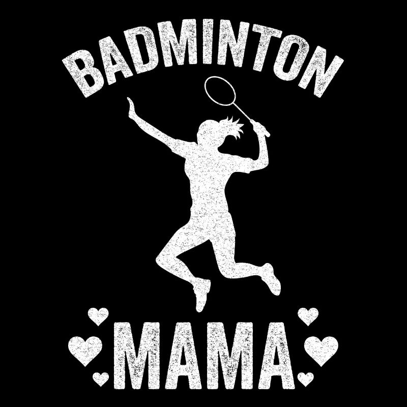 Badminton Mama Federball Mutter Muttertag Geschenk