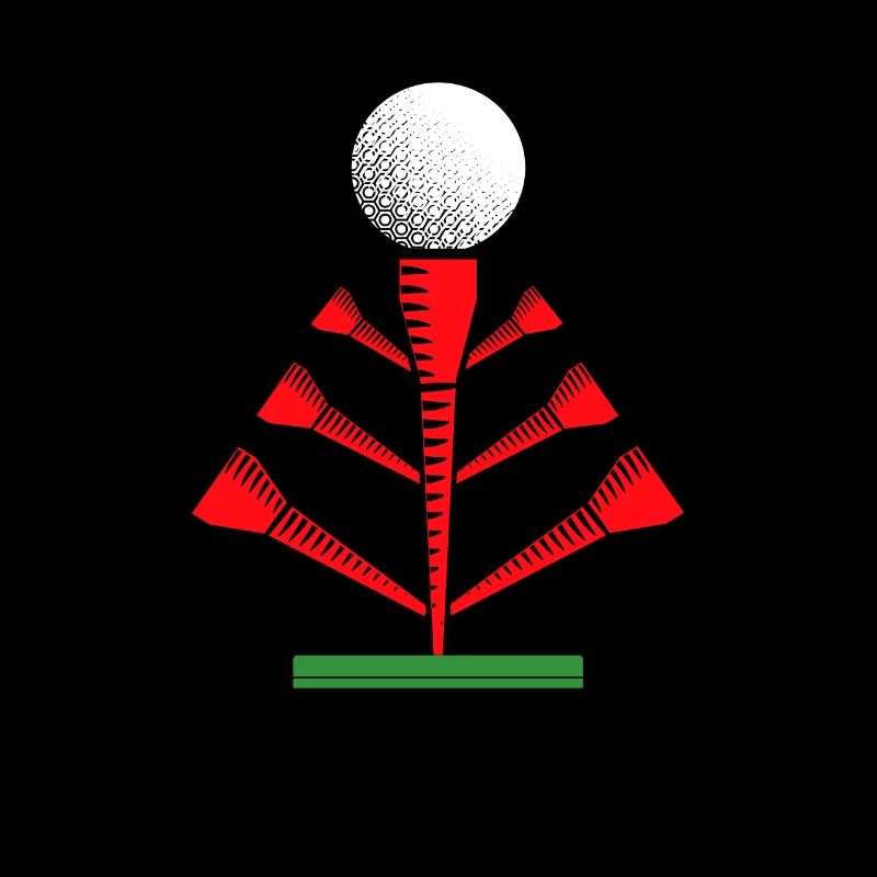 Golf golf Christmas tree Christmas gift