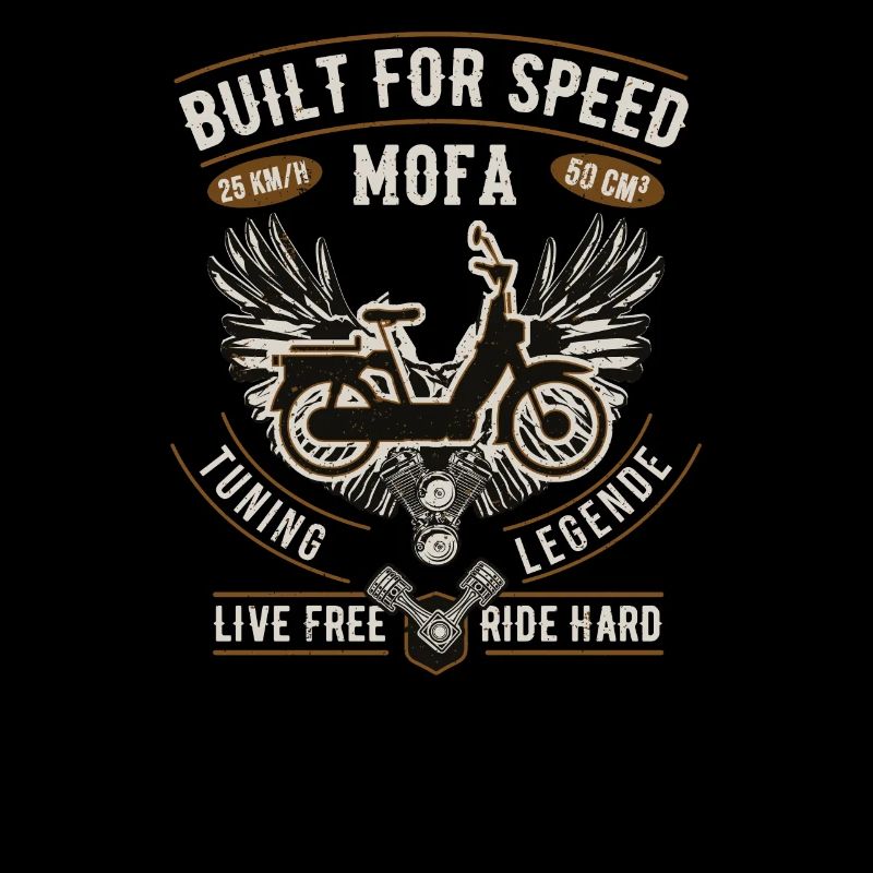 Moped Tshirt Moped Scooter Moped Driver Moped Moped