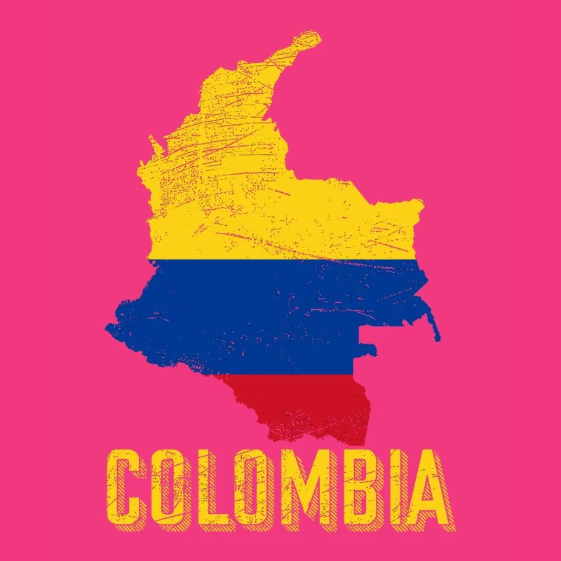 Colombie Pays forme drapeau