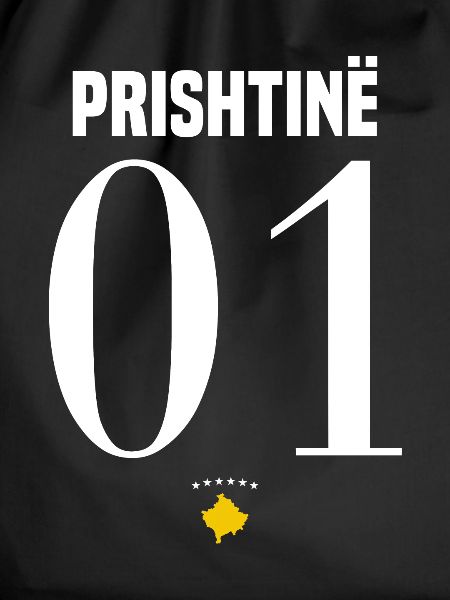 Pristina Pristine Kosovo flag