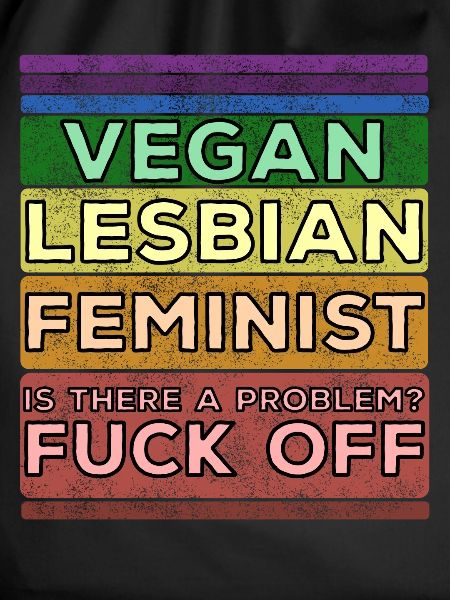 VEGAN LESBIAN FEMINIST