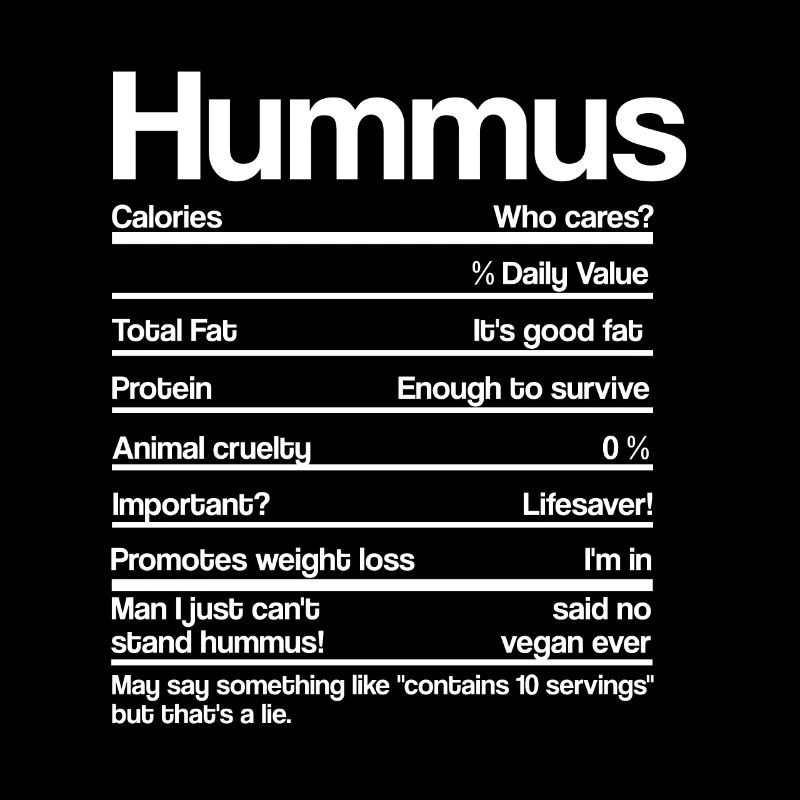 HUMMUS NÄHRWERTE