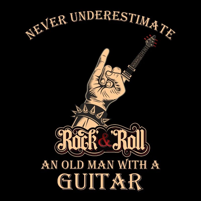 Never underestimate an old man with a Guitar