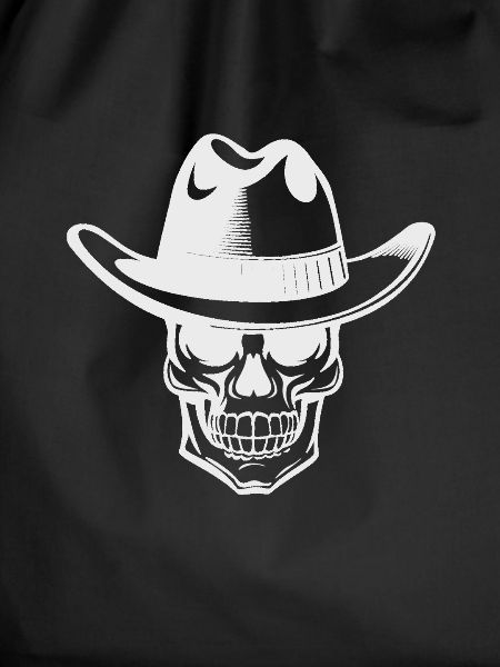 Skull cowboy skull