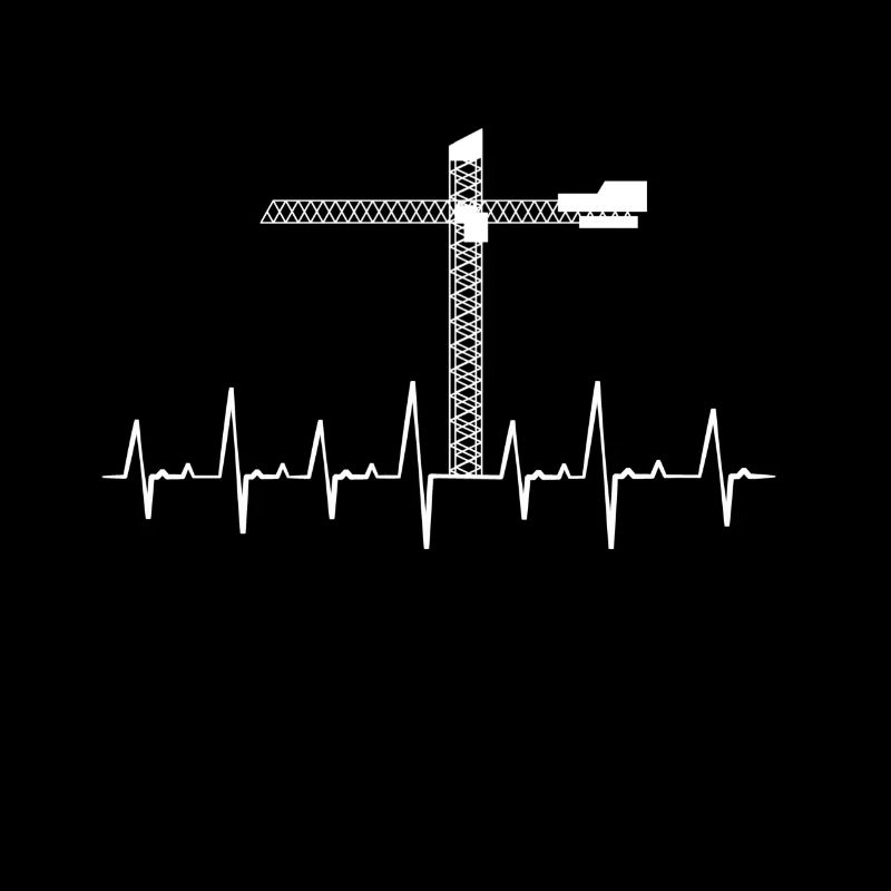 Crane cranes crane operator construction site excavator gift