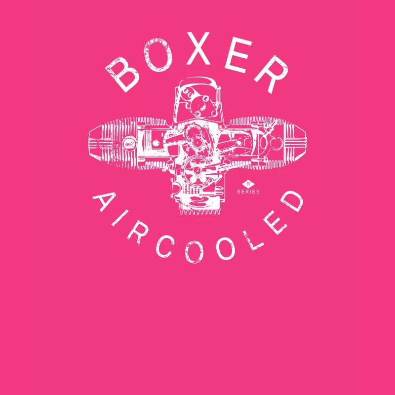 Boxer Engine Series Motorcycle Chopper Biker Gift