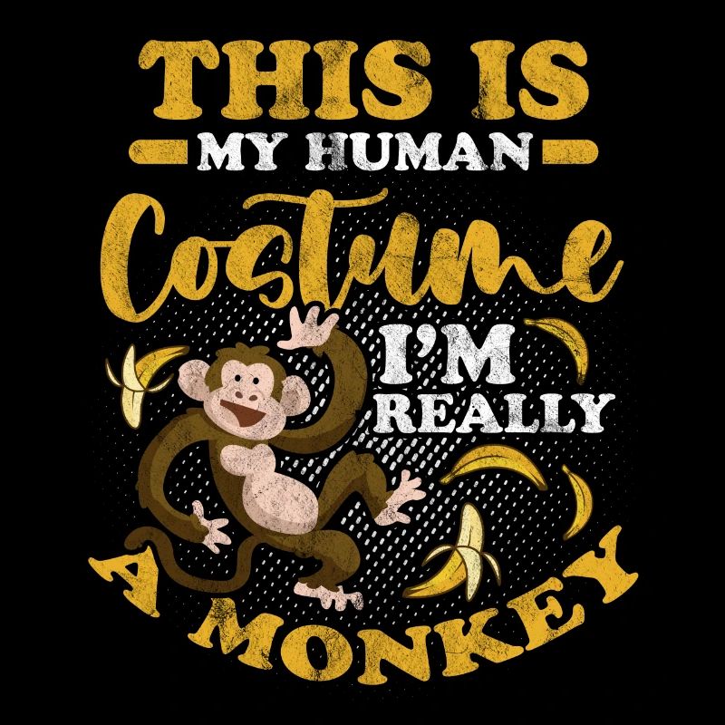 Affe Kostüm Gorilla Primat Monkey Primat Tier