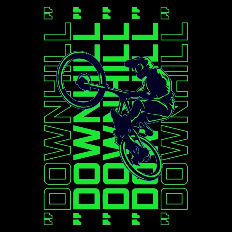 Mountainbiker Mountainbike Downhill Geschenkidee