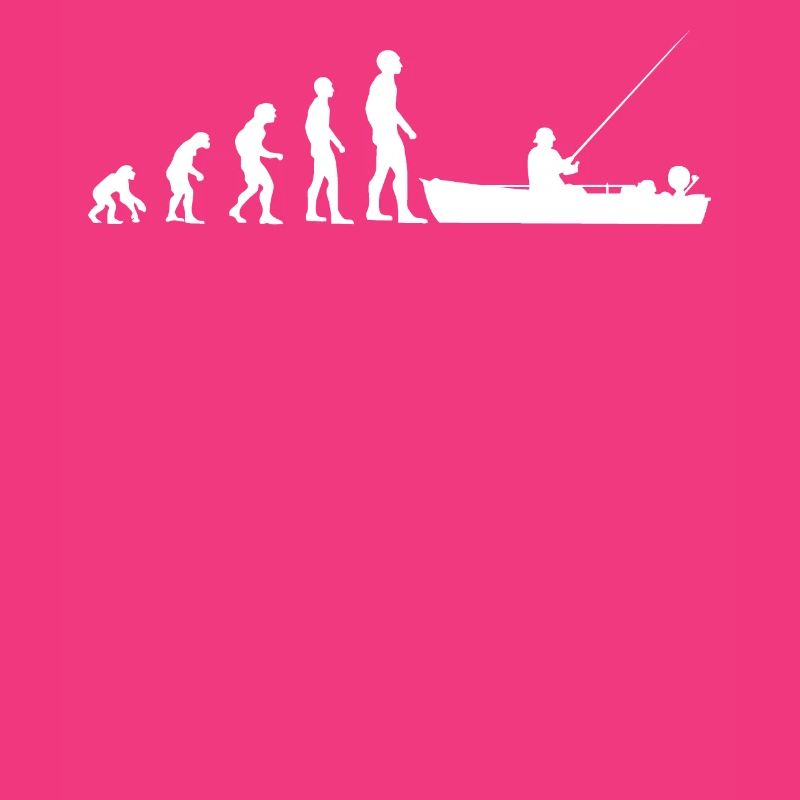 Pêcheur pêche bateau de pêche Evolution Drôle cadeau
