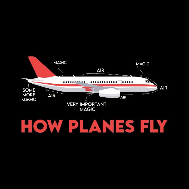 How Planes Fly Magic Pilot Gift