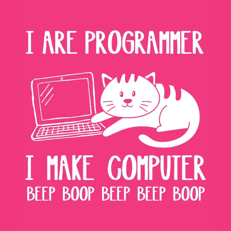 I Are Programmer I Make Computer Funny Cat