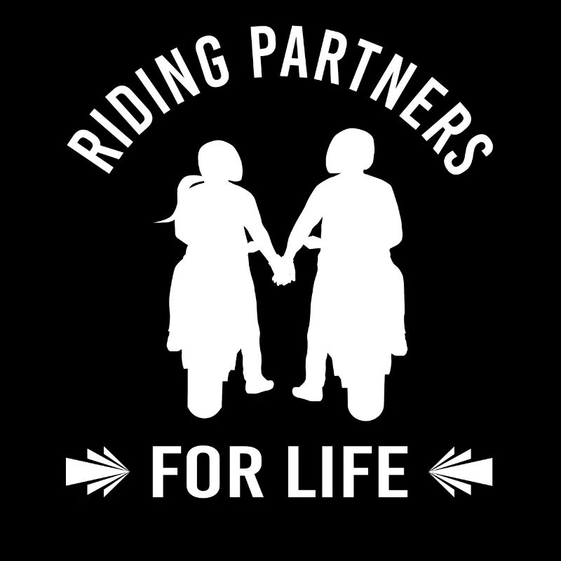 Bikercouple Pärchen Motorradfahrerpaar Bikerliebe