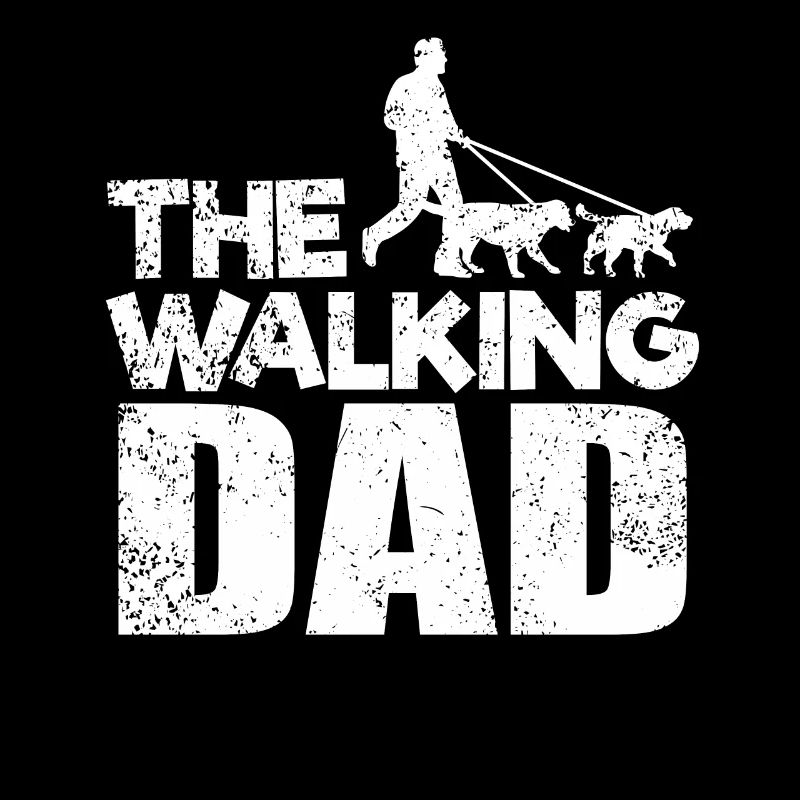 The Walking Dad Walking the dog