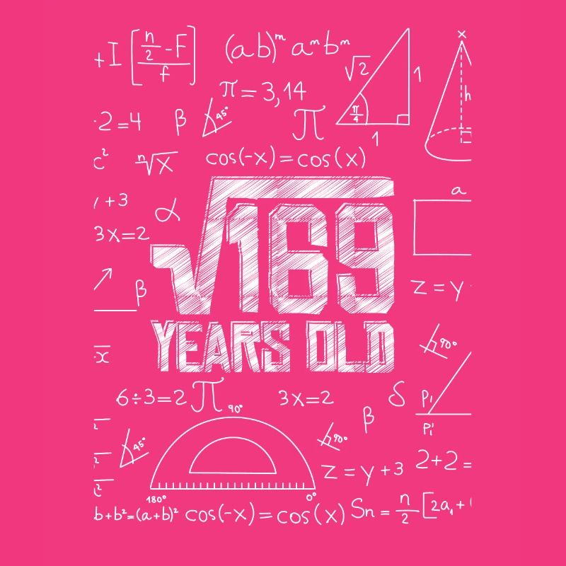 Square Root From 169 years Old 13