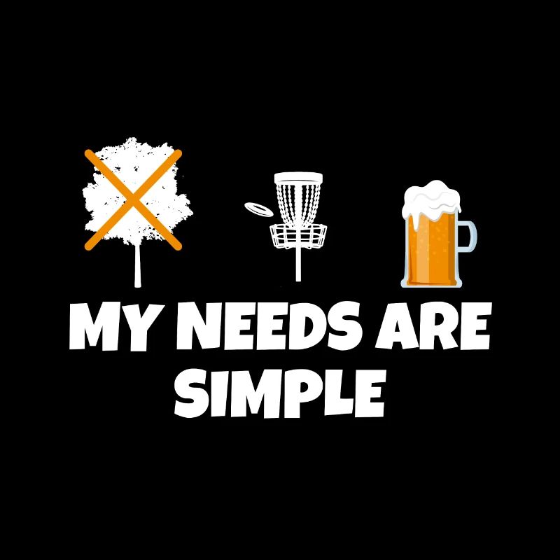 lustiger Spruch Disc Golf und Bier