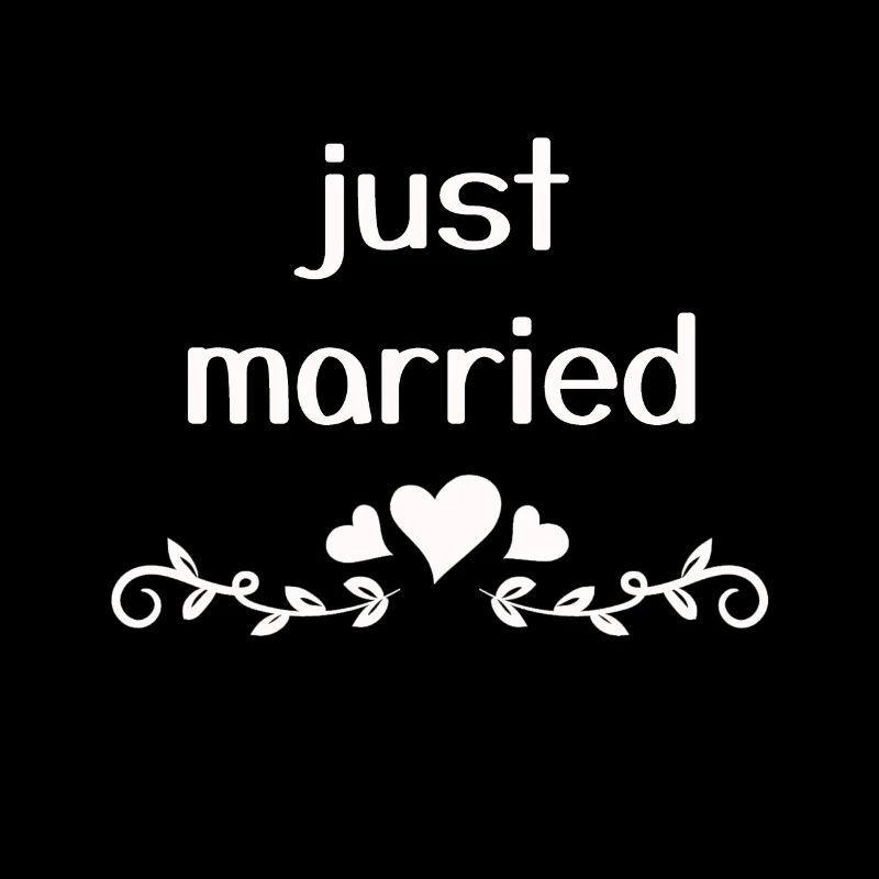 just married