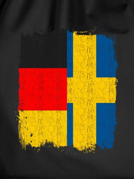 German Swedish Flag