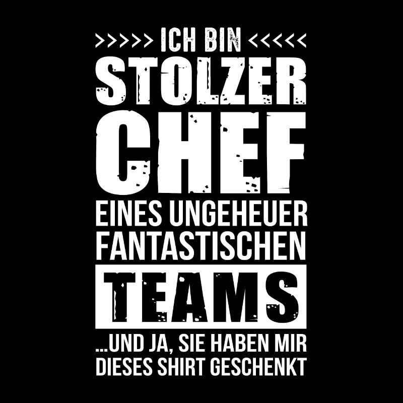 Ich bin stolzer Chef eines verdammt guten Team