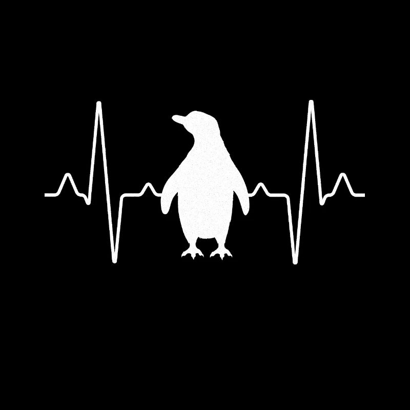 Pinguin Herzschlag