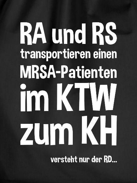 Rettungsassistent Rettungssanitäter Spruch