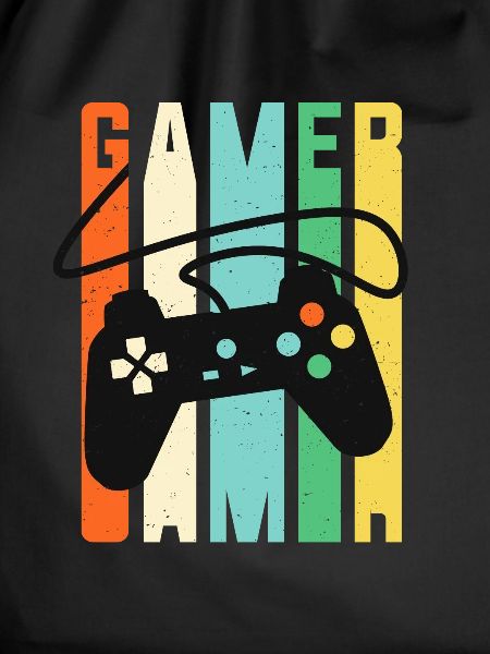 Gamer Console Controller Retro Gaming