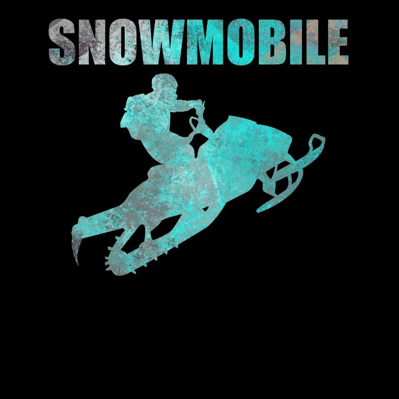 Snowmobile Snowmobile Gift Retro Vintage