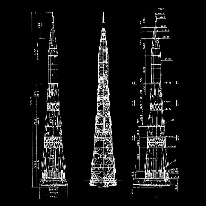N1 Rocket Soviet Union
