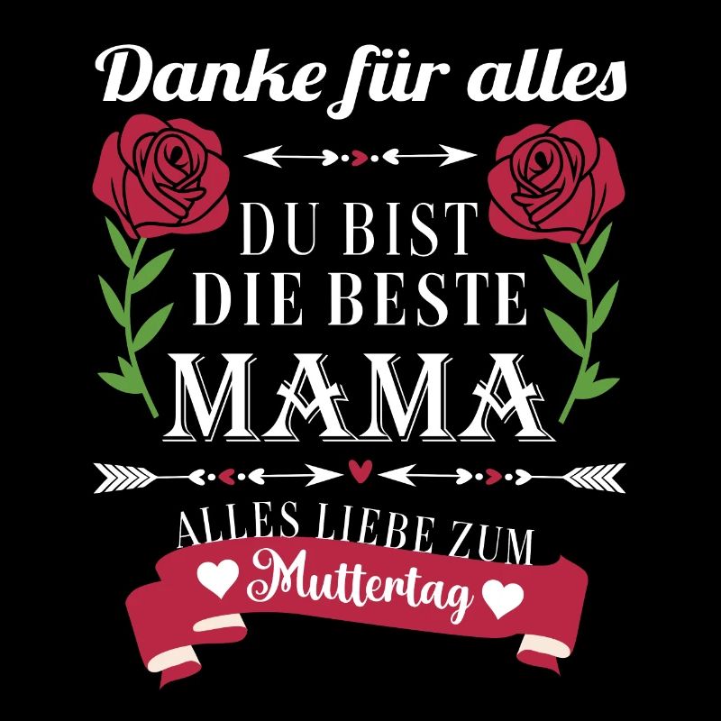 Du bist die beste Mama Alles liebe zum Muttertag