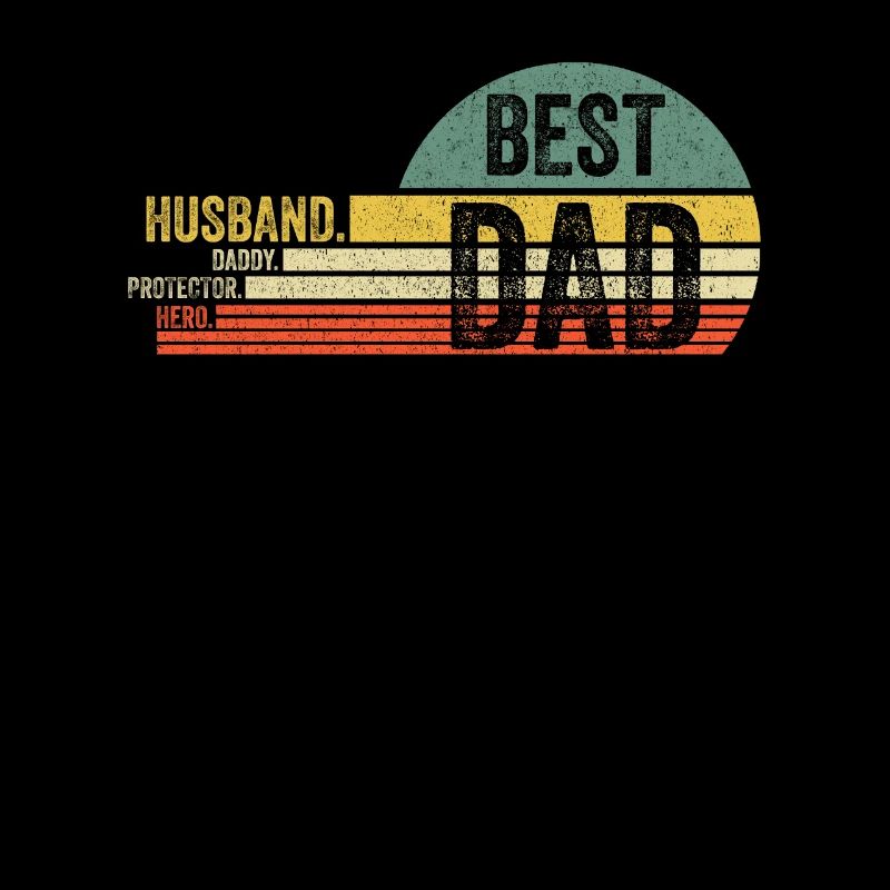 Husband Daddy Protector Hero Best Dad Vatertag