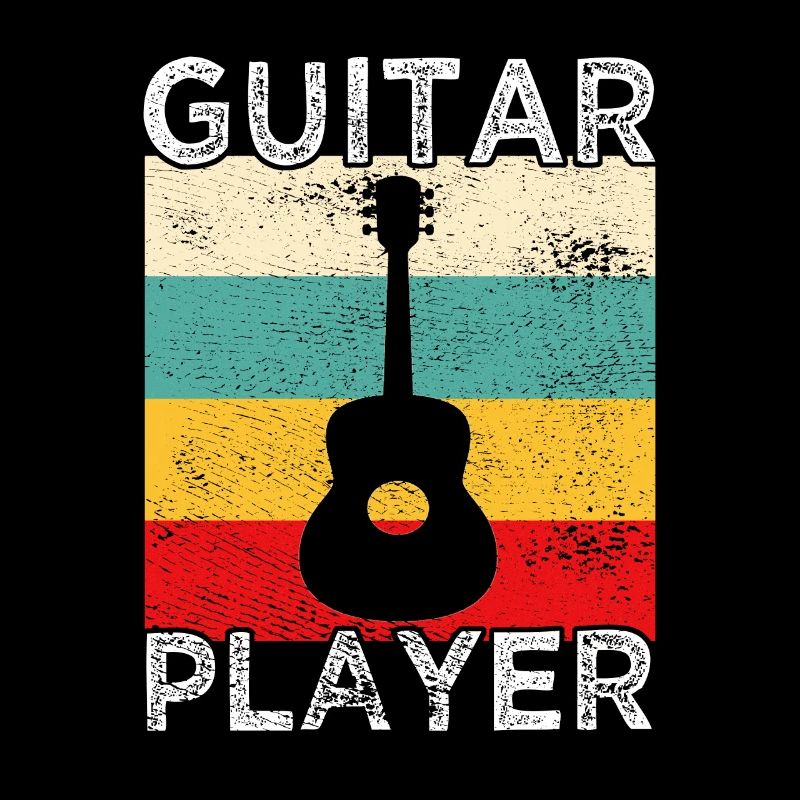 Gitarrist Retro