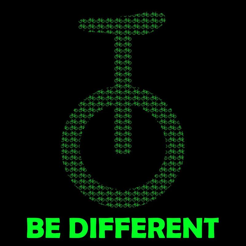 Be Different comme monocycle monocycle monocycle Monocycle Unicycle