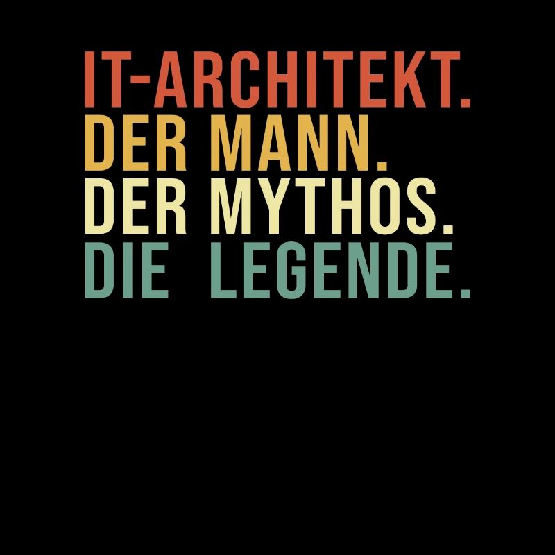 IT-Architekt Mann Mythos Legende IT-Architekt