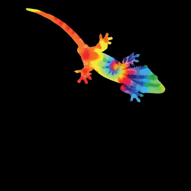 Crested Gecko Tie Dye