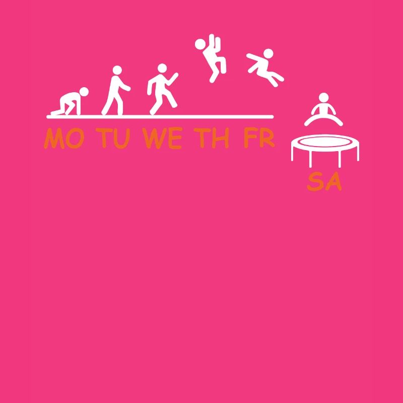 Week weekend trampoline gymnast trampolinist