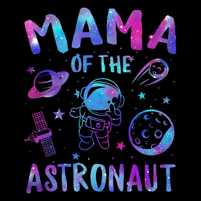 Chemise Space Mom, maman de l’astronaute, Outer