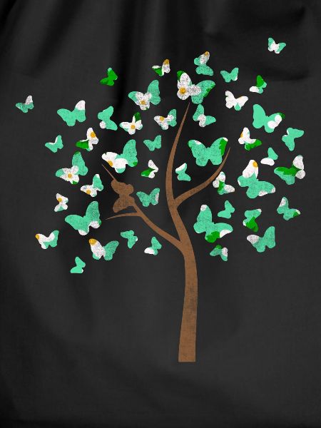 Butterfly tree with schmettetlingen