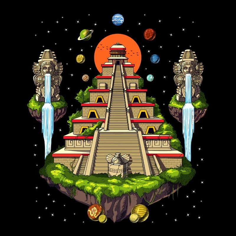 Azteken-Pyramideninsel