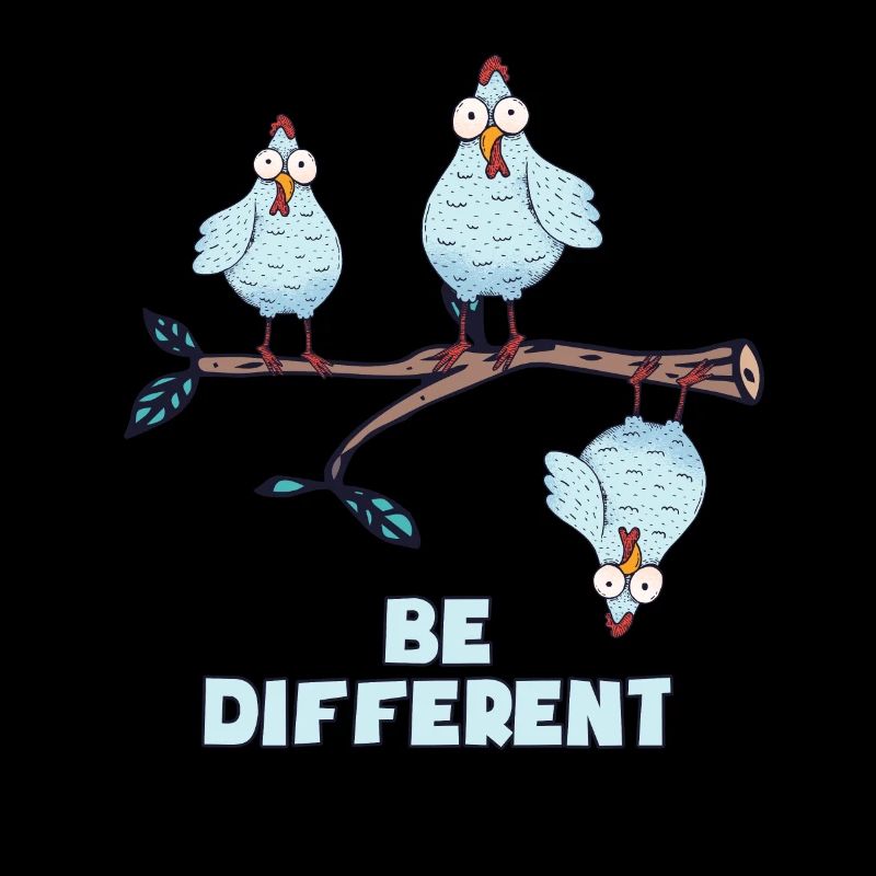 BE DIFFERENT