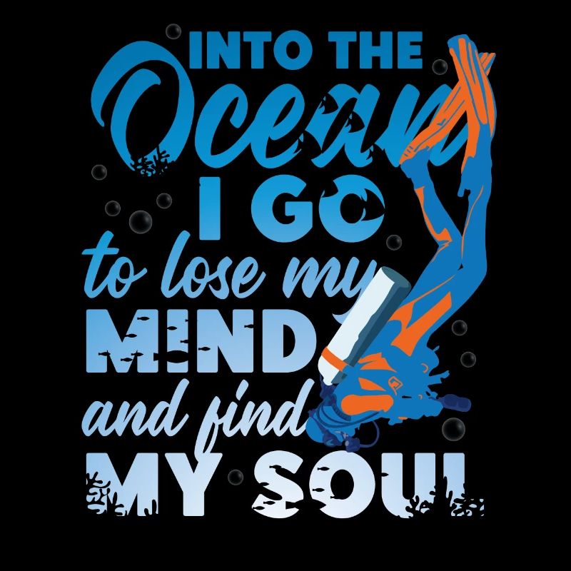 Scuba Diving Diver Into The Ocean