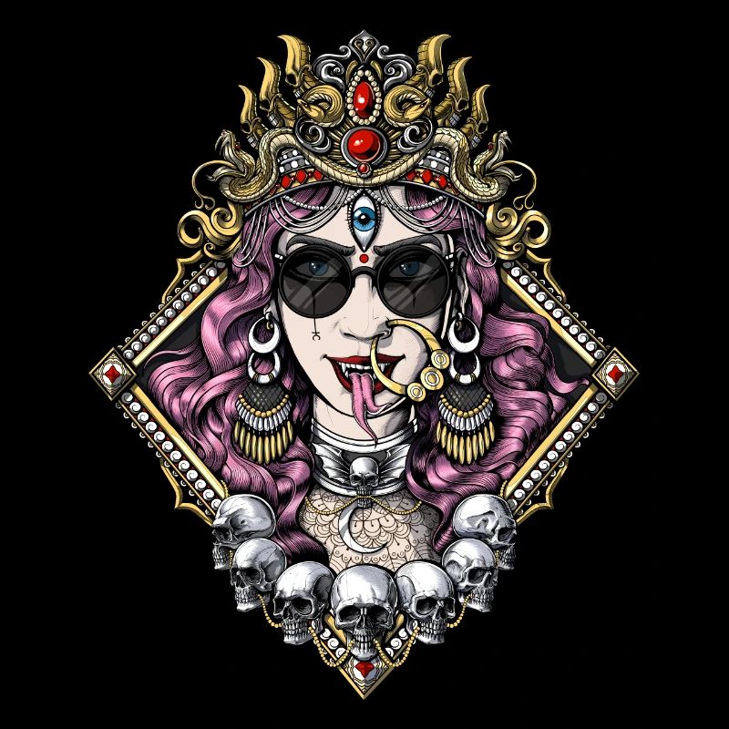 Gothic Hindu Goddess Kali