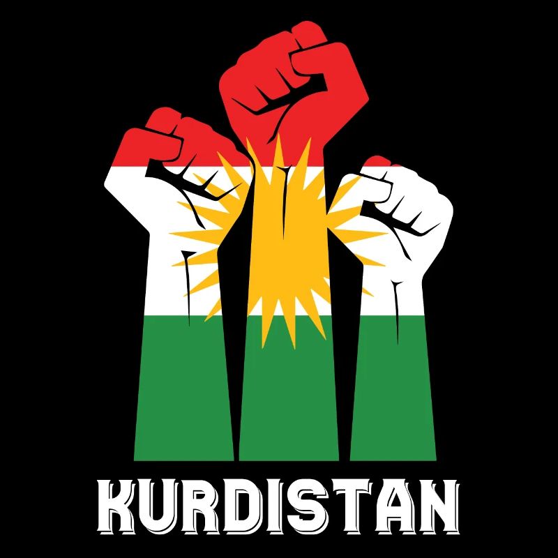 Kurdistan Liberté Kurde Drapeau kurde